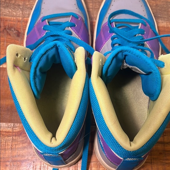 Nike High-Tops in Blue, Purple, and Gray, Women’s 11 - Picture 8 of 11